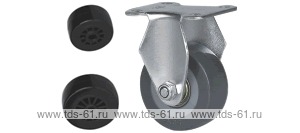 Колесо неповоротное Lema BF1-PL-38-35-3