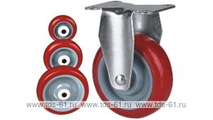 Колесо неповоротное Lema ED1-TPU-125-100-5