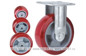 Колесо неповоротное Lema GA1-TPU-100-250-6