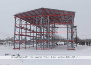 Самонесущий склад холодный